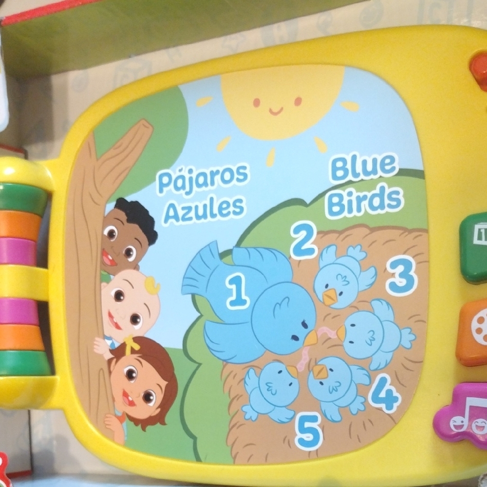 CoComelon Learn With Nina! Interactive Kids Learning Toy - Yellow & Green - Picture 13 of 15